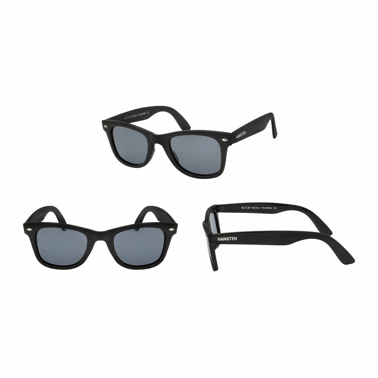 Hang Square Frame Polycarbonate UV400 Polarized Square Sunglasses