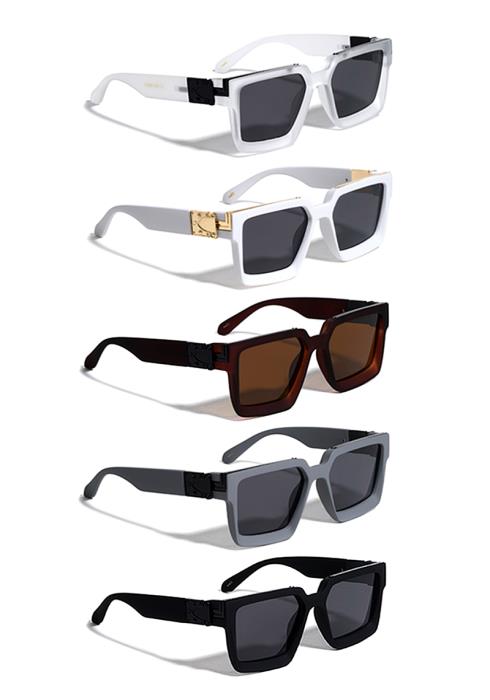 Trendy Soft Square Sunglasses  (Dozen per Pack)