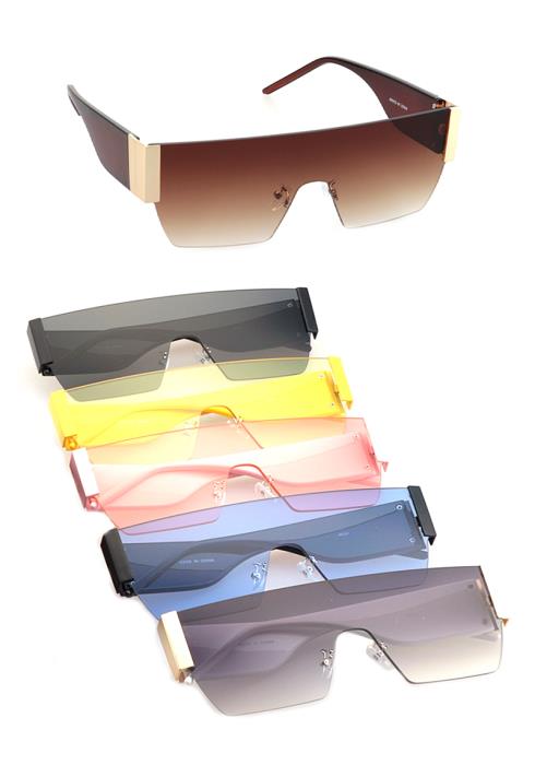 Stylish Color Retro Color Sunglasses  (Dozen per Pack)