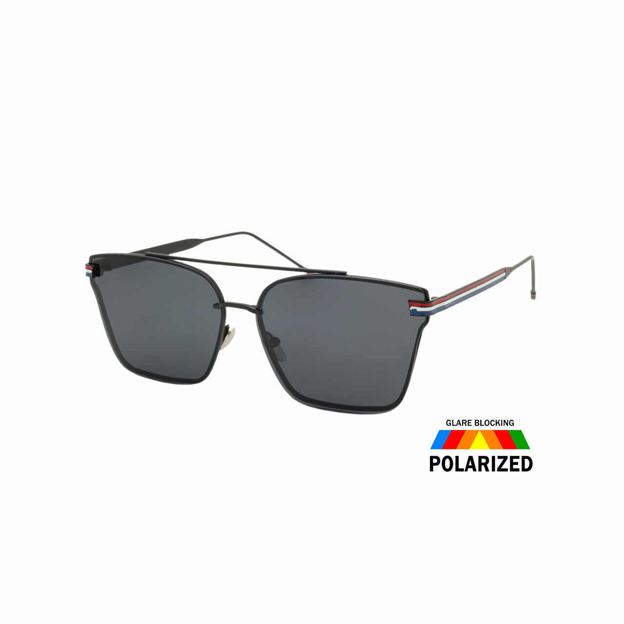 Dazey Shades Polarized Ladies Metal Square Fashion Sunglasses  (Pack of Dozen)