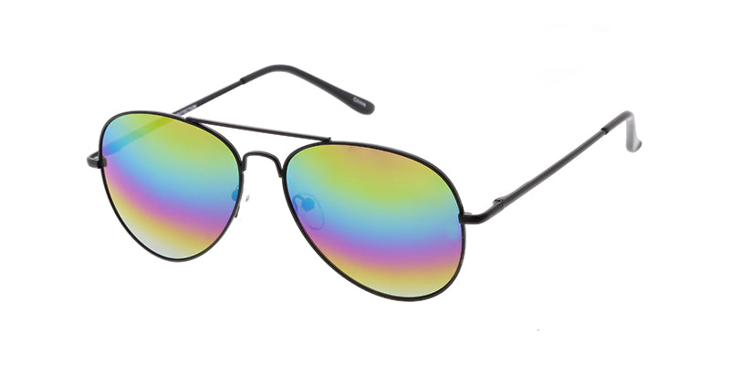Rainbow Mirror Vintage Steam Punk Round Flip Up Sunglasses Men Women Retro  Metal | eBay