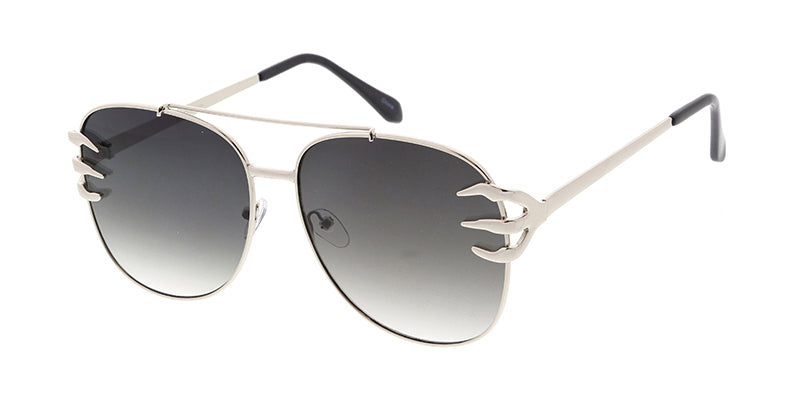 4822 Women's Metal Large Aviator Claw Accent